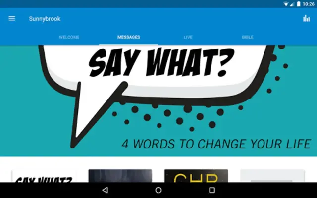 Sunnybrook Church App android App screenshot 1